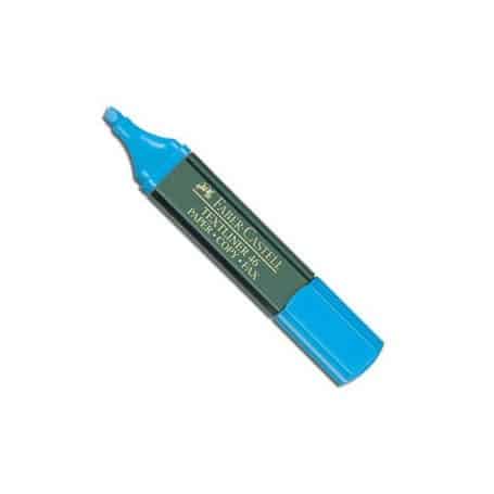 Rotulador fluorescente Faber Castell Textliner azul