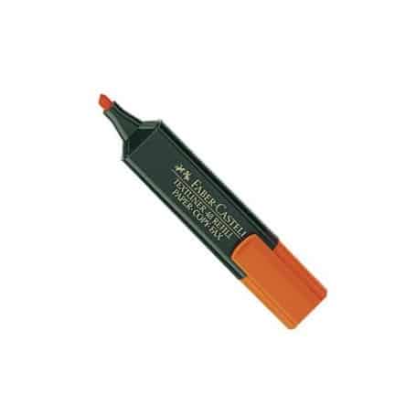 Rotulador fluorescente Faber Castell Textliner naranja