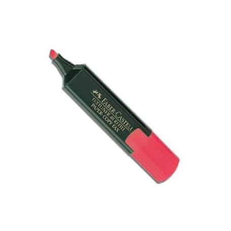 Rotulador fluorescente Faber Castell Textliner rosa