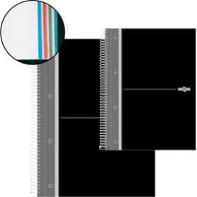 Cuaderno microperforado tapa dura Dequa A4 - 210 x 297 mm