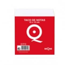 Taco de notas blanco Dequa