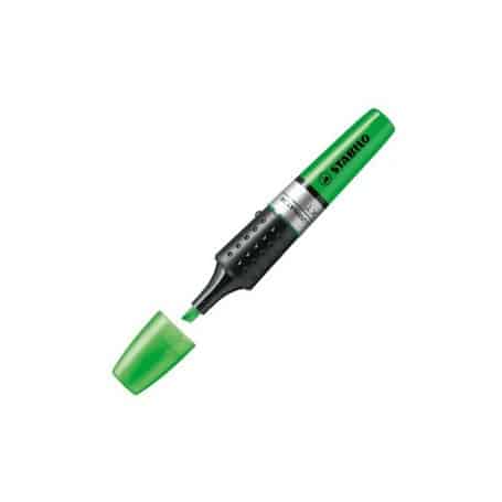 Rotulador Stabilo Boss luminator verde