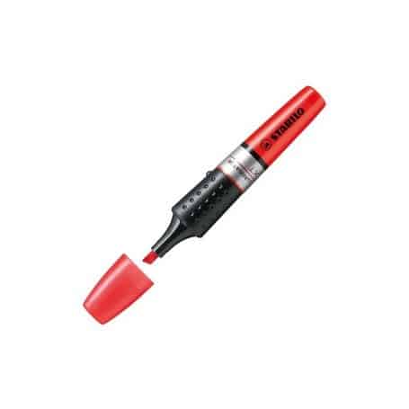 Rotulador Stabilo Boss luminator rojo