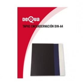 Caja 100 tapas PVC azul opaca A4