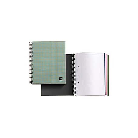 Cuaderno A4 120 hojas tartan verde Miquelrius