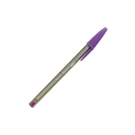 Bolígrafo Bic fun morado