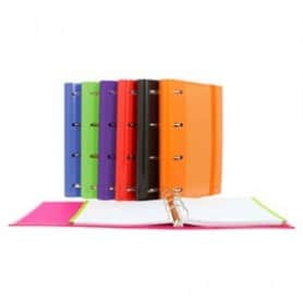 Carpebook A5 multiline naranja