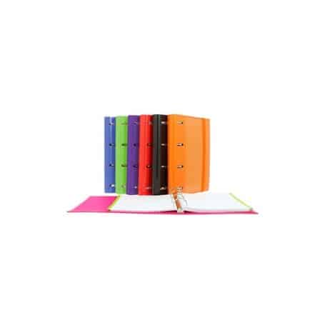 Carpebook A5 multiline naranja