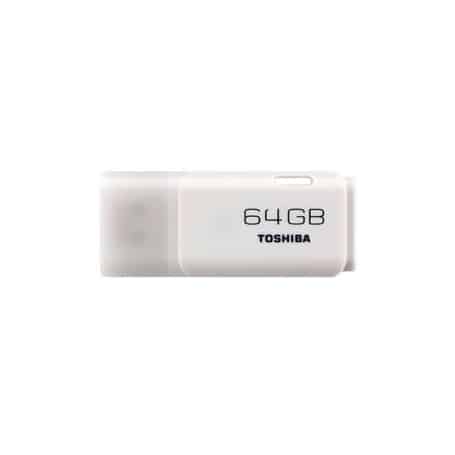 Pendrive Toshiba 64GB 2.0 blanco