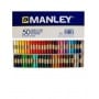 Caja 50 colores cera Manley