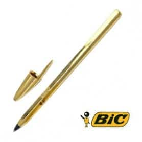 Bolígrafo Bic Dorado