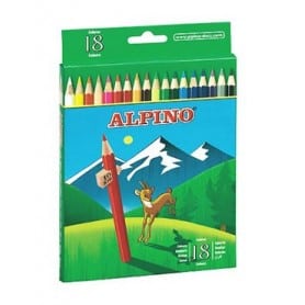 Lápices Alpino 18 lápices