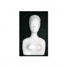 Busto plano Africana