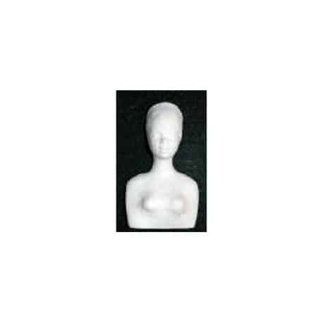 Busto plano Africana