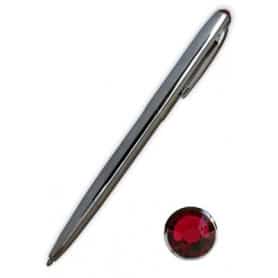 Bolígrafo Fisher Chrome Crystal Ruby