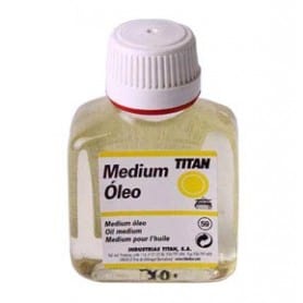 Medio para colores al óleo Titan 100 ml