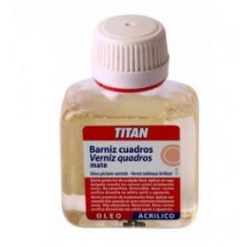 Barniz cuadros mate Titan 100 ml