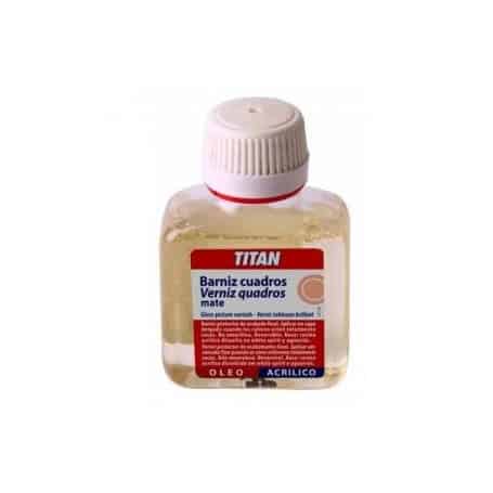 Barniz cuadros mate Titan 100 ml