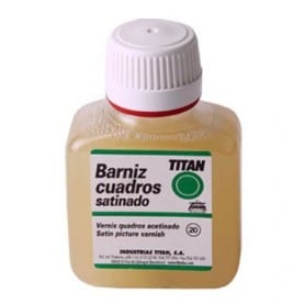 Barniz cuadros satinado Titan 100 ml