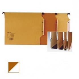 Carpeta colgante Folio Visor lateral bicolor Fondo V