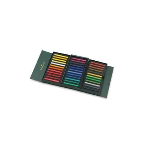 Caja 36 tizas polychromos pastel Faber-Castell