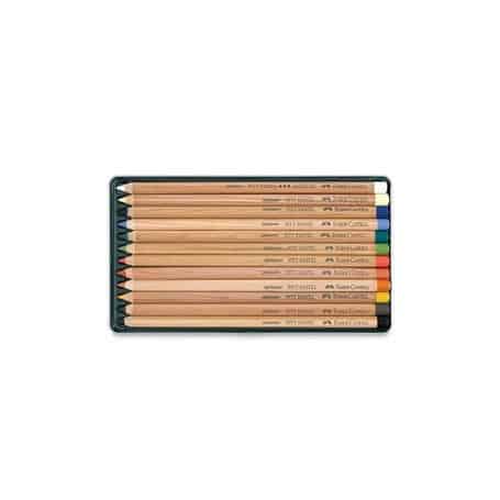 Caja 12 Pitt pastel Faber-Castell