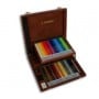 Set 60 pasteles Carbothello Caja madera