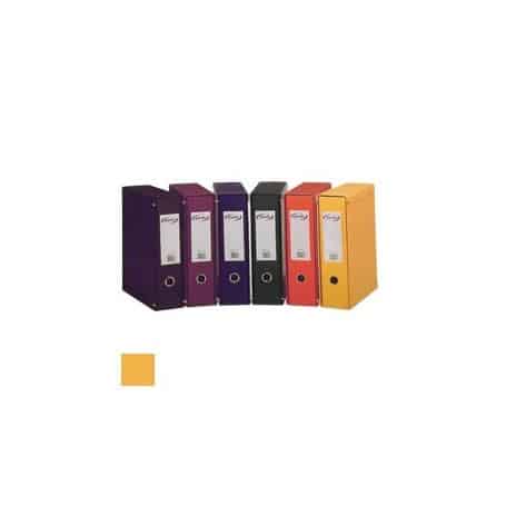 Módulo un archivador amarillo