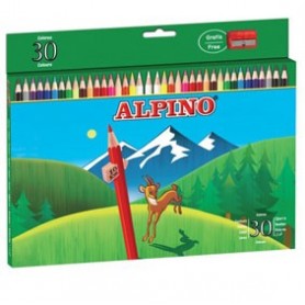 Estuche pinturas Alpino 30 colores