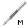 Pluma Estilográfica Initium Corium Piel antracita M