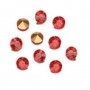Decoré piedras de strás 1,7 mm Light siam ruby