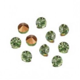 Decoré piedras de strás 2,3 mm Peridot