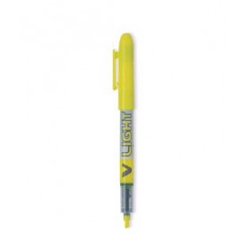 Rotulador fluorescente Pilot V Liquid Light amarillo