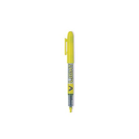 Rotulador fluorescente Pilot V Liquid Light amarillo