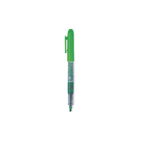 Rotulador fluorescente Pilot V Liquid Light verde