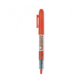 Rotulador fluorescente Pilot V Liquid Light naranja