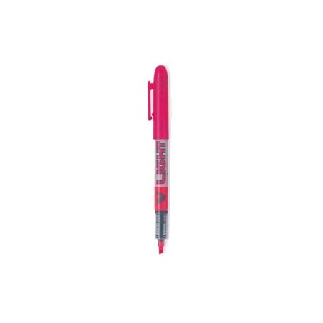 Rotulador fluorescente Pilot V Liquid Light rosa