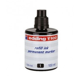 Tinta Edding T-100 100 ml negro