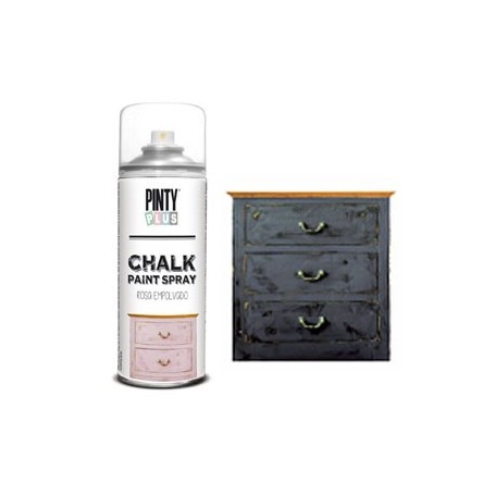 Spray Pintura Chalky Negro plomo