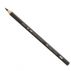 Grafito acuarelable Faber-Castell 6B