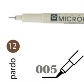 Rotulador Pigma Micron 005 marrón