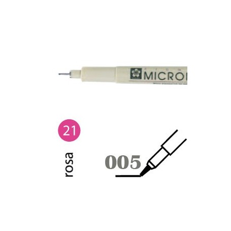 Rotulador Pigma Micron 005 rosa