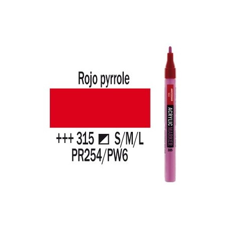 AAC MARKER S ROJO PYRR. R