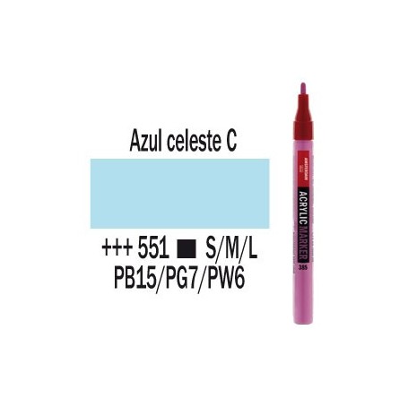 AAC MARKER S AZUL CELEST.CLA R