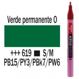 AAC MARKER S VERDE PERM.OSC R