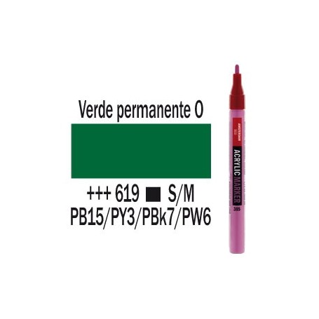 AAC MARKER S VERDE PERM.OSC R