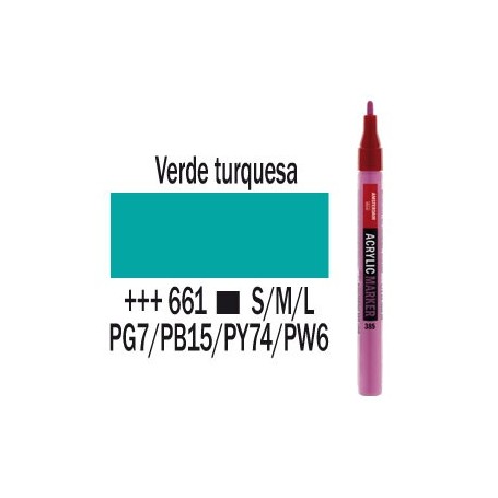 AAC MARKER S VERDE TURQUESA R