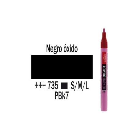 AAC MARKER S NEGRO OXIDO R