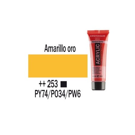 AAC TUBO 20 ML.AMARILLO ORO