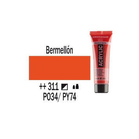 AAC TUBO 20 ML.BERMELLON